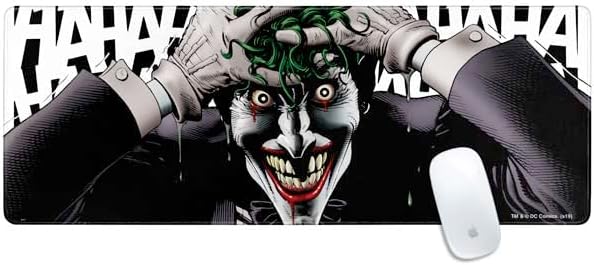 Skinite službeno licencirani Warner Bros The Joker Insanity Design, 35,75 x 15,4 dodatni jastučić