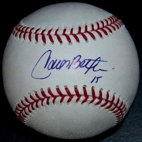 Carlos Beltran New York Yankees Službeni potpisao ML loptu - autogramirani bejzbol