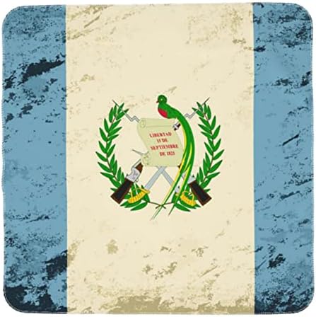Pokrivač za bebe sa zastavom Gvatemale pokrivač za novorođenčad pokrivač za primanje ćebeta za dječja kolica