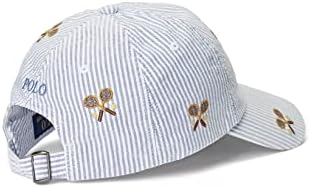 POLO Ralph LAUREN šešir vezena Oxford kapa za Bejzbol s teniskim motivom Podesiva Muška Polo kapa