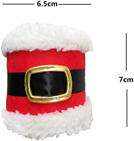 Angoily 12pcs božićne rings salta saltane salvete držač salveta salvena za božićne ukrase Party Favori