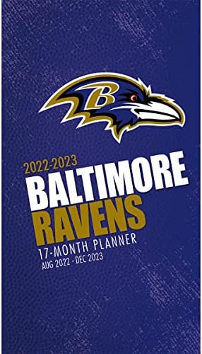 Turner Sports Baltimore Ravens 2022-23 17-mesečni džepni planer