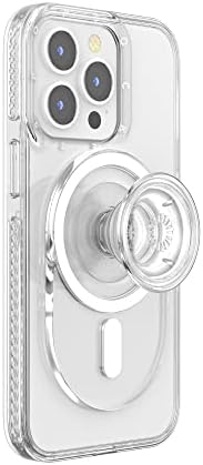 PopSockets: iPhone 14 Pro Max futrola za MagSafe sa držačem i klizačem za telefon, kompatibilno sa bežičnim punjenjem