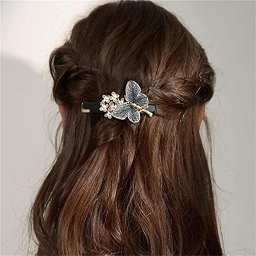 Wionc vezeni leptir cveća serije za kosu za kosu na stražnju glavu ženska headwear frizerska mama
