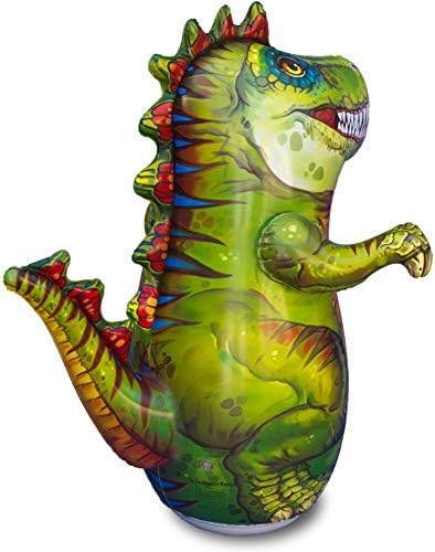 Torba za probijanje na naduvavanje | Premium 48 visok 3-D T-Rex Dinosaur BOP vrećica za dječake, djevojke