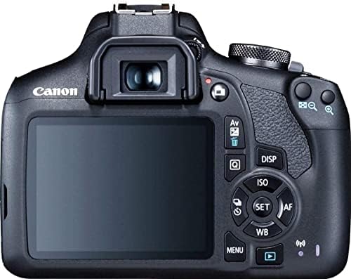 Kamera EOS 2000D DSLR sa 18-55mm f/3.5-5.6 3 Komplet sočiva u kompletu sa memorijskom karticom od + 64 GB, dodatnom