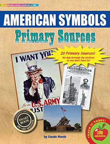 Gallopade Publishing Group Povijesni dokumenti Američki simboli Primarni izvori Pakov