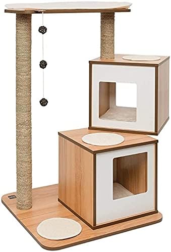 Haieshop Mačje Drvo Grebanje Stub Cat Tower Cat Penjački Okvir Sisal Stolica Namještaj Za Mačji