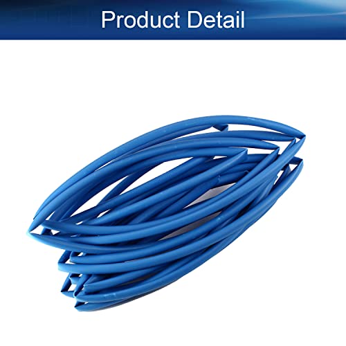 1pcs cijevi za toplotu, 2: 1 plavi bettomshin električni kabel ≥600V i 248 ° F, 4mx4,5mm Shrink Wrap