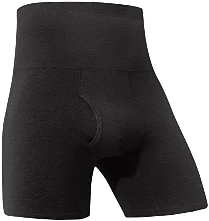 2023 Novi muški bokseri visokih struka trbuha hlača u toplim sportskim hlačama u boji mekane udobne