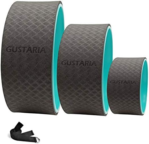 GUSTARIA Yoga wheel Set, sportski Yoga Wheel Roller za bol u leđima, istezanje, poboljšanje
