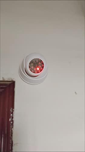 Othro lažna sigurnosna kamera Plastična lutka kamera Dome CCTV Sustav nadzora baterije za kućnu vanjsku zatvorenu