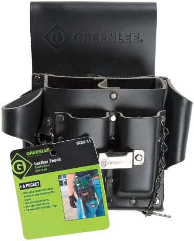 Greenlee 0258-11 torbica za alate, koža, 8 džep
