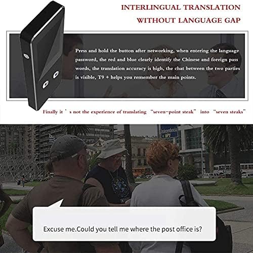 Mxjcc prenosivi uređaj za prevođenje jezika, džepni prevodilac sa 138 jezika, glasovni Prevodilac u realnom vremenu