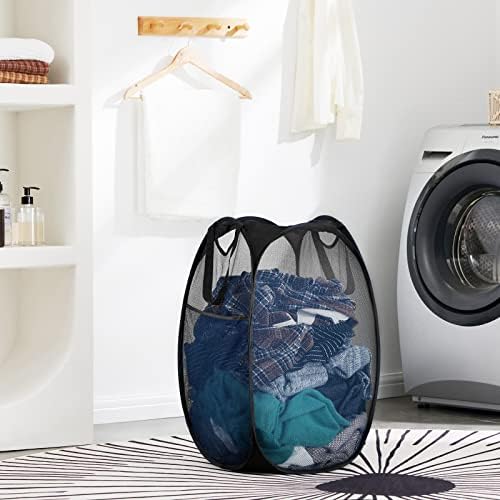 Youdenova mreža za pranje rublja - Sklopiva korpa za pranje rublja sa izdržljivim ručicama - prenosiva prljava