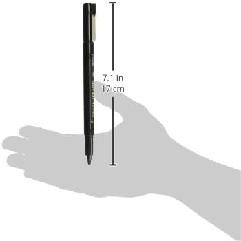 Uchida kaligrafski marker, srednja tačka, 3,5 mm, crna