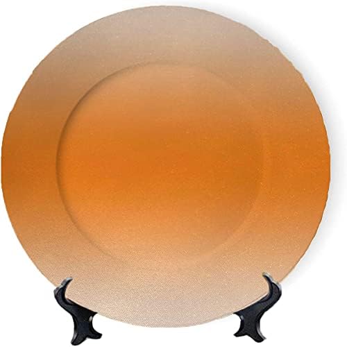 ASDWX Ombre Dekorativne ploče za stol, 8 , okrugla ploča sa postoljem za na zaslonu, za zabavu Kuhinjski