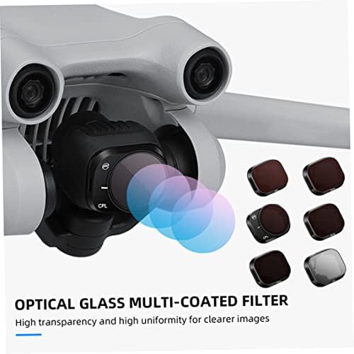 Jorzer podesivi Filter za sočiva sa UV kamerom od legure aluminijuma kompatibilan sa DJI Yu Mini 3 Pro dronovima