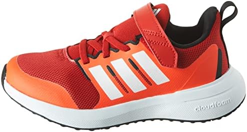 Adidas Fortarun 2.0 Trčanje cipela, bolja škrlata / bijela / solarna crvena, 2.5 američko unisex malo dijete