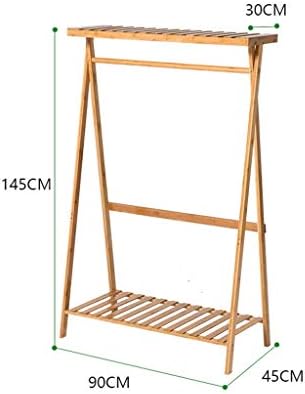 LXDZXY Vješalice, jednostavan moderni vješalica za sjedal za kaput od punog drveta Spavaća stalak