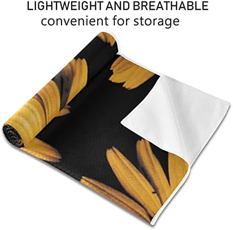 Pokrivač sa cenovima i suncokretove - cvijet yoga ručnik za ručnik Yoga Mat ručnik