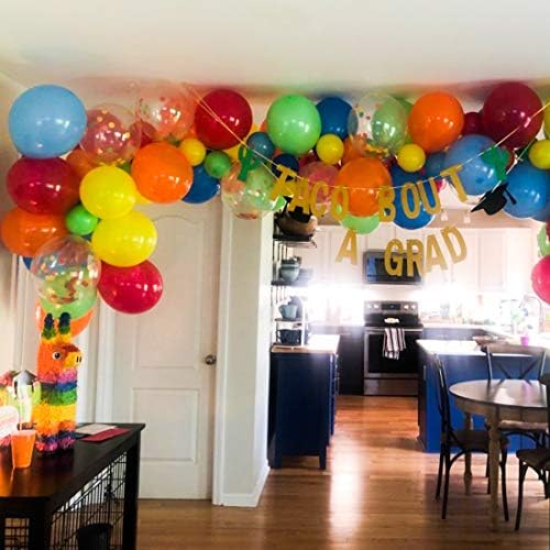 Cirkus karnevalski baloni Garland Arch Kit, Fiesta Rainbow Party Balloons, Crveno žuti plavi