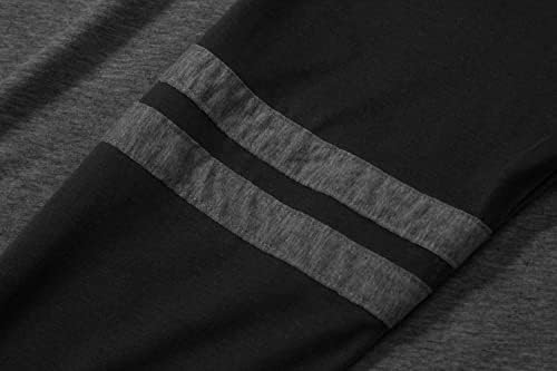 Magcomsen muške majice s dugim rukavima Crew Crt Brze suho planinarske košulje Atletic Top Tee