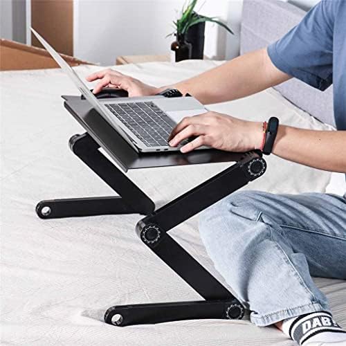 Liruxun podesivi laptop stol za laptop prijenosni prijenosni prenosni stol za hlađenje ventilatorica