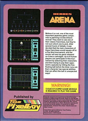 Heroes Arena, Colecovision
