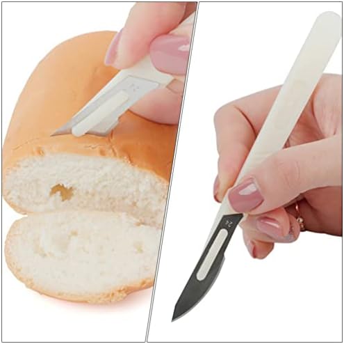BESTonZON 3pcs pekari Lame Bread Score Tool Curve Bread Knife testing Bread Slicer Tool with Handle