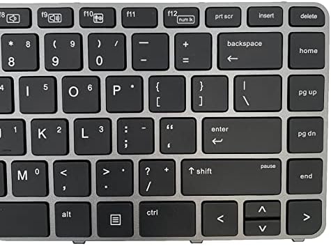 Tiugochr Laptop zamjena SAD raspored sa pozadinskim osvjetljenjem tastature za HP Elitebook Folio