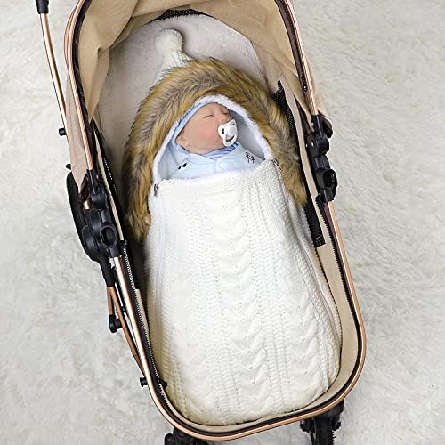 Novorođena beba Fleece swaddle pokrivač za spavanje za spavanje dojenčad