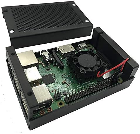 Raspberry Pi 3 Model B+ 2b 3b 3B+ aluminijumska kućišta metalna kutija šasije sa Mini ventilatorom