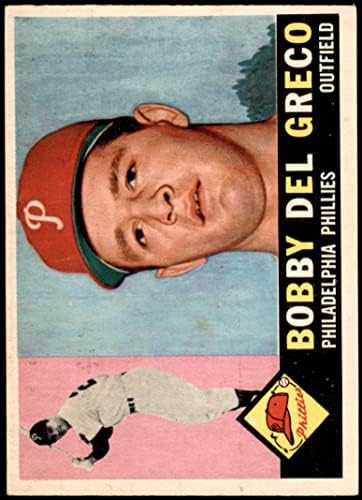 1960. topps 486 Bobby del Greco Philadelphia Phillies Ex Phillies