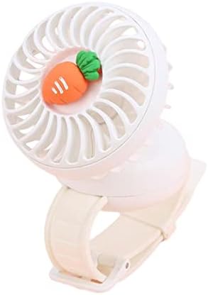 Magideal Osobni sat Mini ventilator Prijenosni slatki ventilator za zglob ZVORITE ZVUČITE, USB