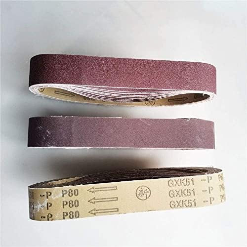 Simwa Abrasive pojas 10pcs 680 x 40mm abrazivni poliranje brusnog papira za brušenje za remen 60-800 aluminijum oksid brusilica za brusilice