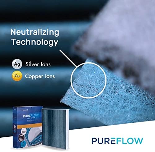 PureFlow kabinski filter PC8214x i svježi posteljina osvježivač zraka sa eliminatorom mirisa - Odgovara 2015-22