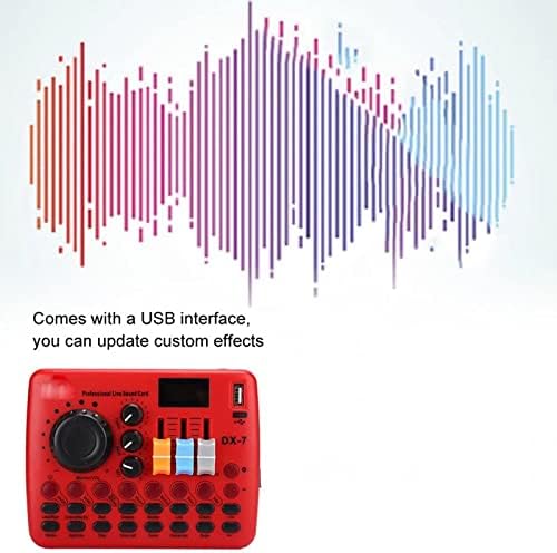 Ytyzc multifunkcionalna zvučna kartica uživo podešavanje jačine zvuka audio mikser zvučna kartica