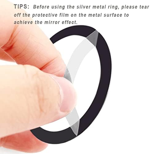 Metalni prsten od 12 kom magnetnog bežičnog punjenja sa naljepnicom, 2 stila, univerzalni Ultra tanki