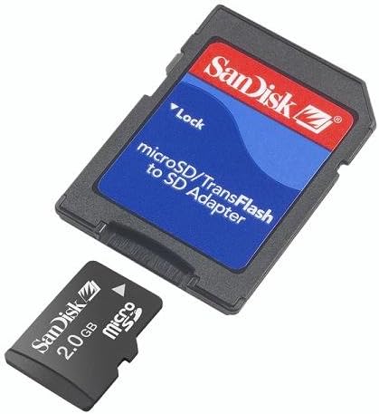 SanDisk 2GB MicroSD / TransFlash kartica w/SD Adapter kamkorder