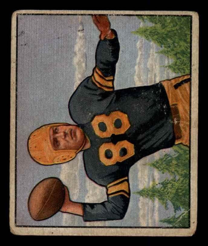 1950 Bowman 128 Jim Finks Pittsburgh Steelers Loše Steelers Tulsa