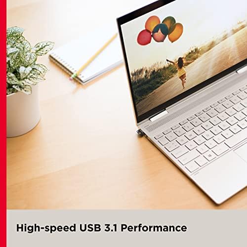 SanDisk 256GB Ultra Fit USB 3.1 Flash Drive - SDCZ430-256G-G46 & Mobilemate USB 3.0 microSD čitač kartica
