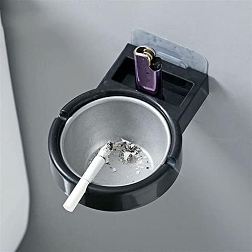 Eoinshop zidni montirani pepeljasti pepeljasti prijenosni držači od nehrđajućeg čelika pepeljara za toalet kućni