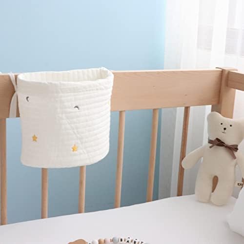 DBYLXMN Skladištenje Dječji krevet Viseća torba za bebe višenamjenske vrećice za pohranu Viseća košara Pamuk
