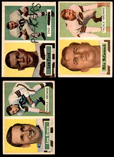 1957. Topps Cleveland Browns Team set Cleveland Browns-FB GD + Browns-FB