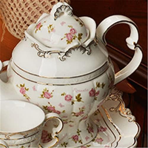 N / A Nordic Golden sa ladicom Engleski vodeni set Tea set za čaj za vodu Pot kafe Pot i kućanstvo Kuhinjski