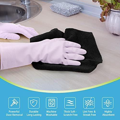 Čišćenje MIKOFIBIBR-a - 8PK, višenamjenski ručnik za čišćenje mikrovlakana, apsorpcijski krpe za čišćenje, bez