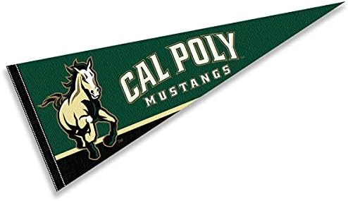 Cal Poly Mustangs Zastavica U Punoj Veličini Filc