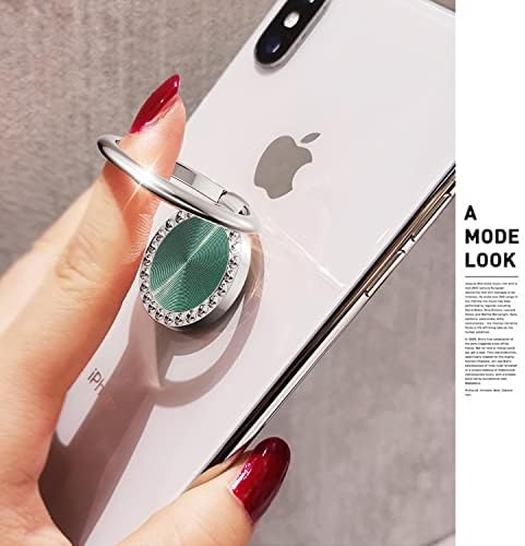 Dremmiwin Crystal Držač prstena za telefon, Držač prstena za mobilni telefon, CD Pattern 360 rotacija za iPhone