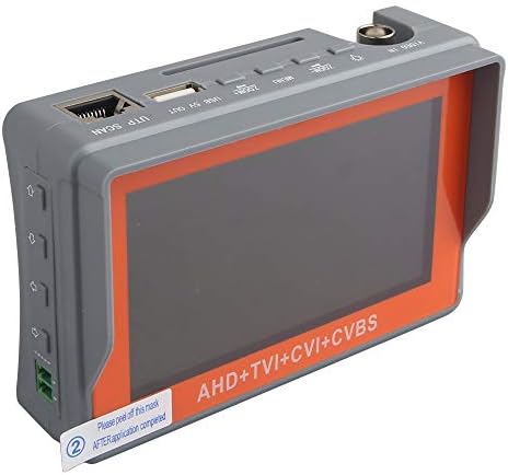 Eversecu 1pcs AHD / TVI / CVI / CVBS CCTV tester + 1pcs AHD / TVI / CVI / CVBS CCTV PTZ Dome kamera